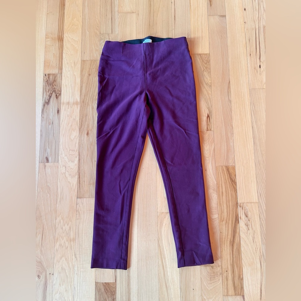 Calvin Klein Deep Purple Stretchy Dress Pants